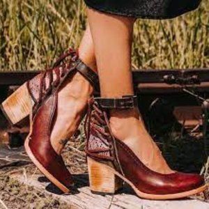 Freebird by Steven Raeanne in Wine Multi size 7